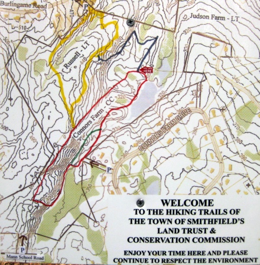 Connors Trail Map