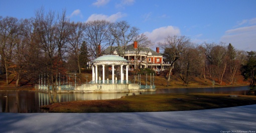The Bandstand With The Casino Behind It